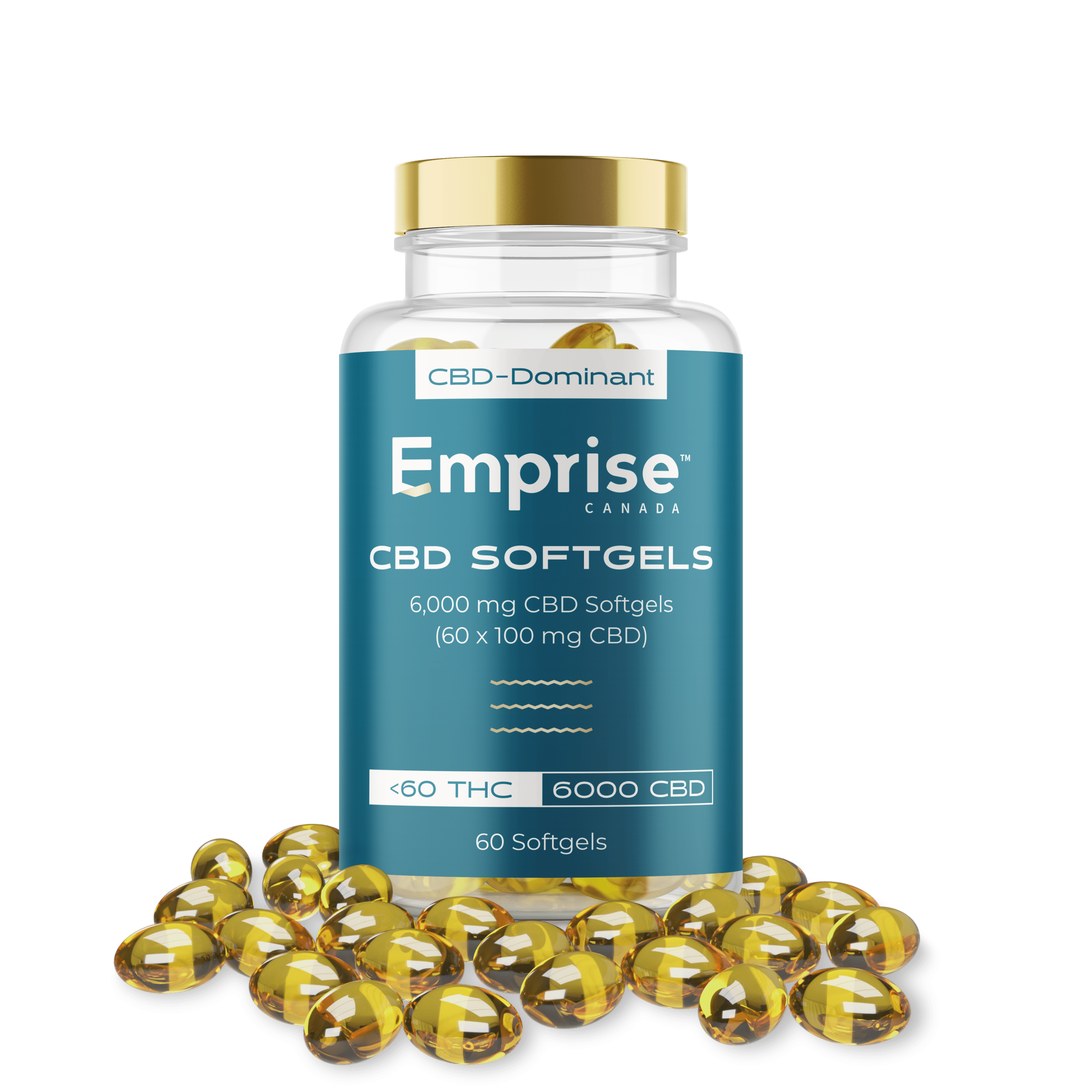 6000mg CBD Softgels 1 6000mg CBD Softgels