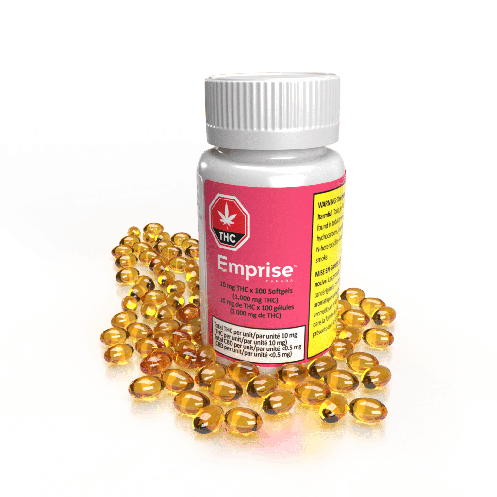 Top Discreet Cannabis Products To Enjoy This Fall 1 Emprise Canada CBD Cannabis Soft Gels. Discreet cannabis products
