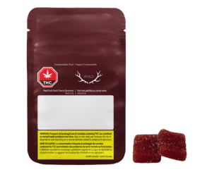 CBD Real Fruit Cherry Gummies by Wyld at Mendo Medical