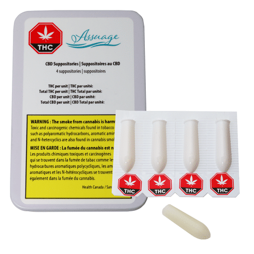 Suppositoires Extra CBD100 1 Suppositoires Extra CBD100