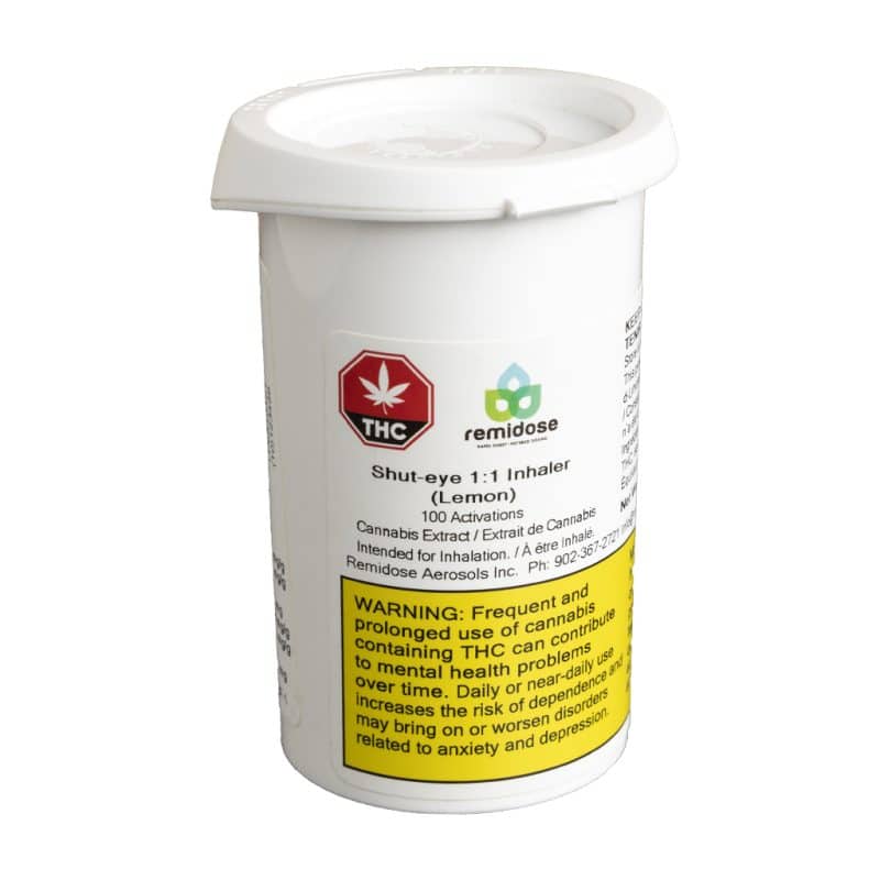 Shut Eye 1:1 Inhaler (Lemon) 3 Shut Eye 1:1 Inhaler (Lemon) - Image 3