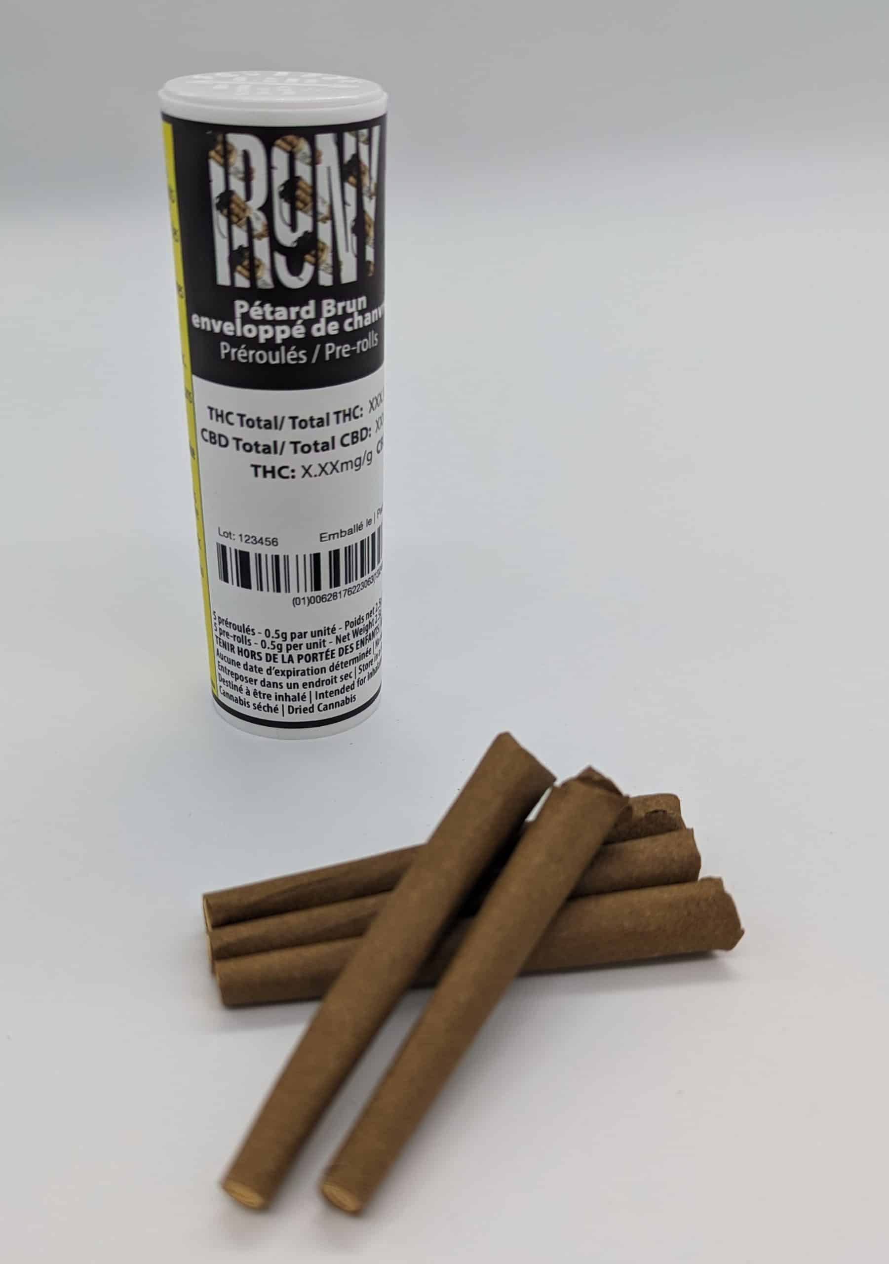 Pétard Brun (Rainmaker) Pre-Rolls 2 Pétard Brun (Rainmaker) Pre-Rolls - Image 2