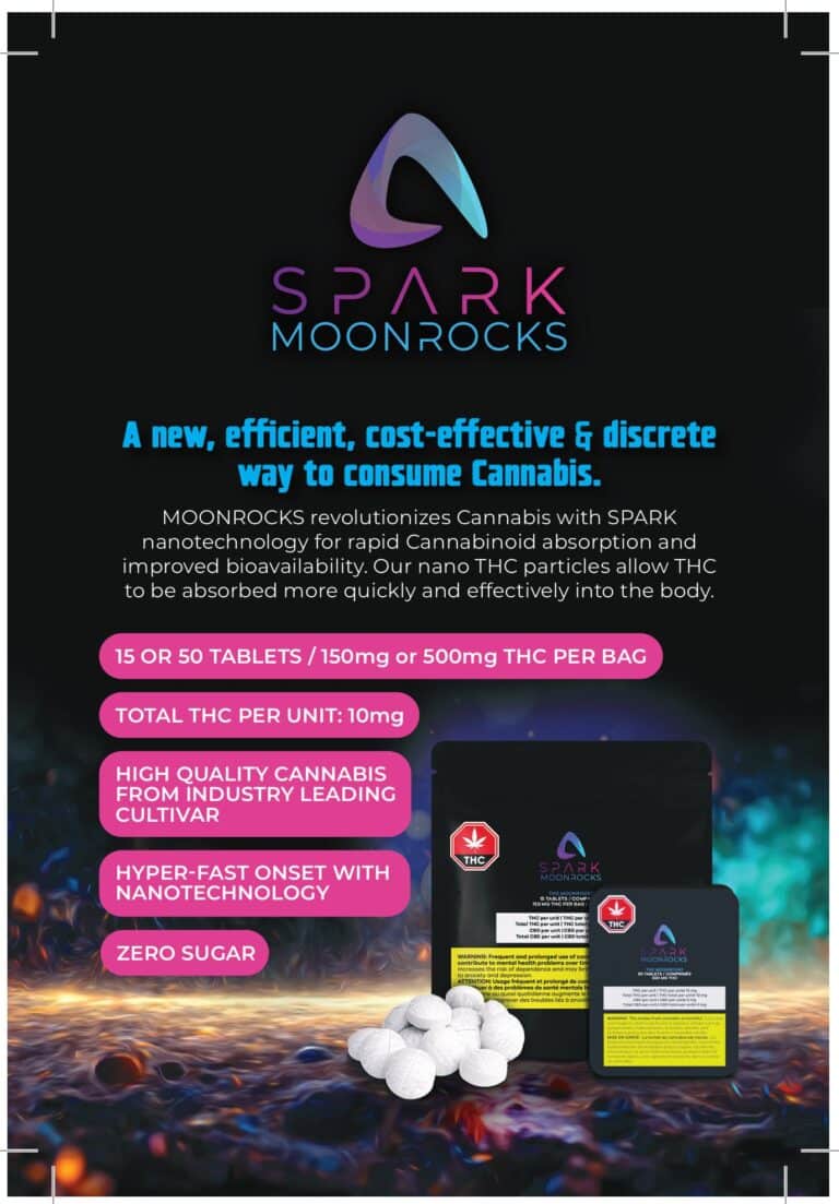Spark Moon Rocks Logo Buy SPARK THC Moonrocks 50 Tablets 500mg Total