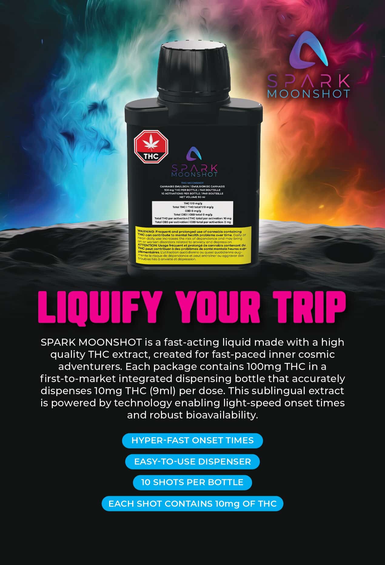 SPARK - THC Moonshots 4 SPARK - THC Moonshots - Image 4