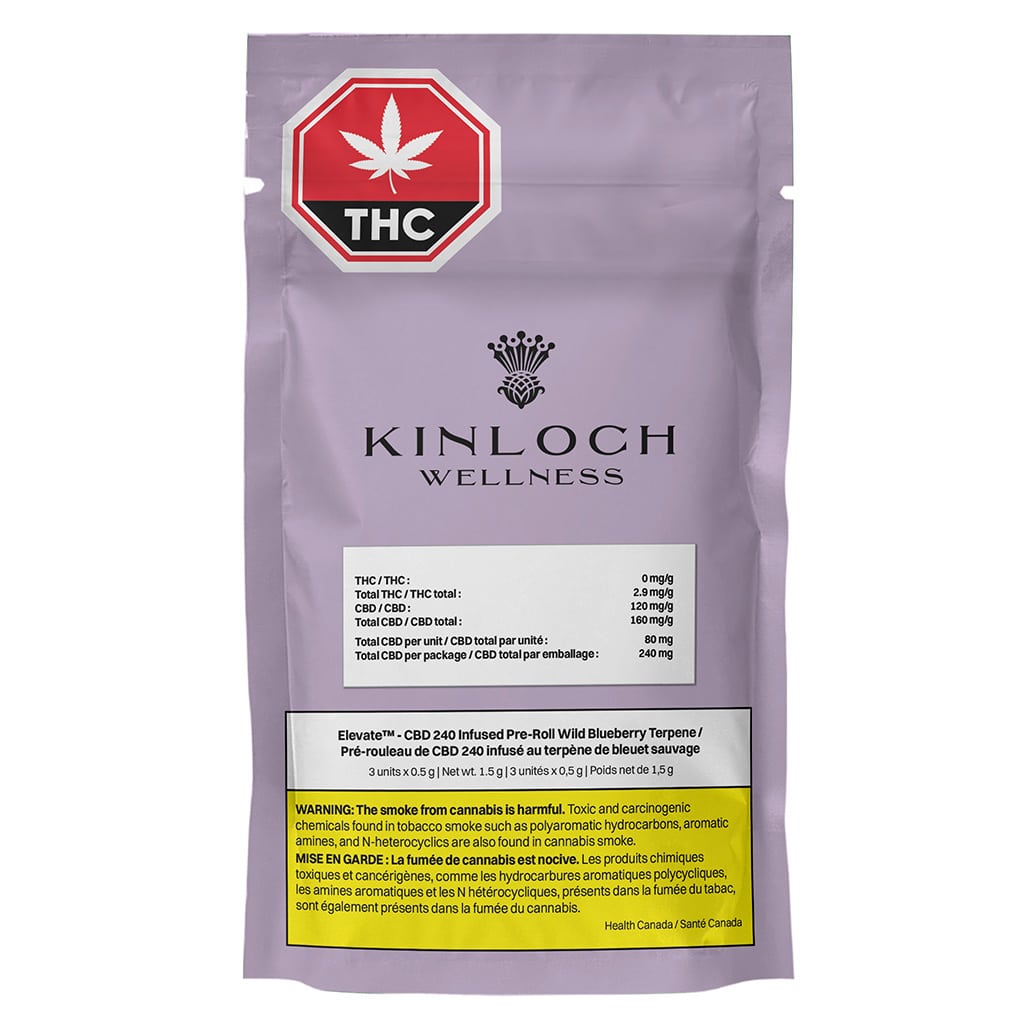 CBD 240 Wild Blueberry Terpene Infused Pre-Rolls 2 CBD 240 Wild Blueberry Terpene Infused Pre-Rolls – Image 2