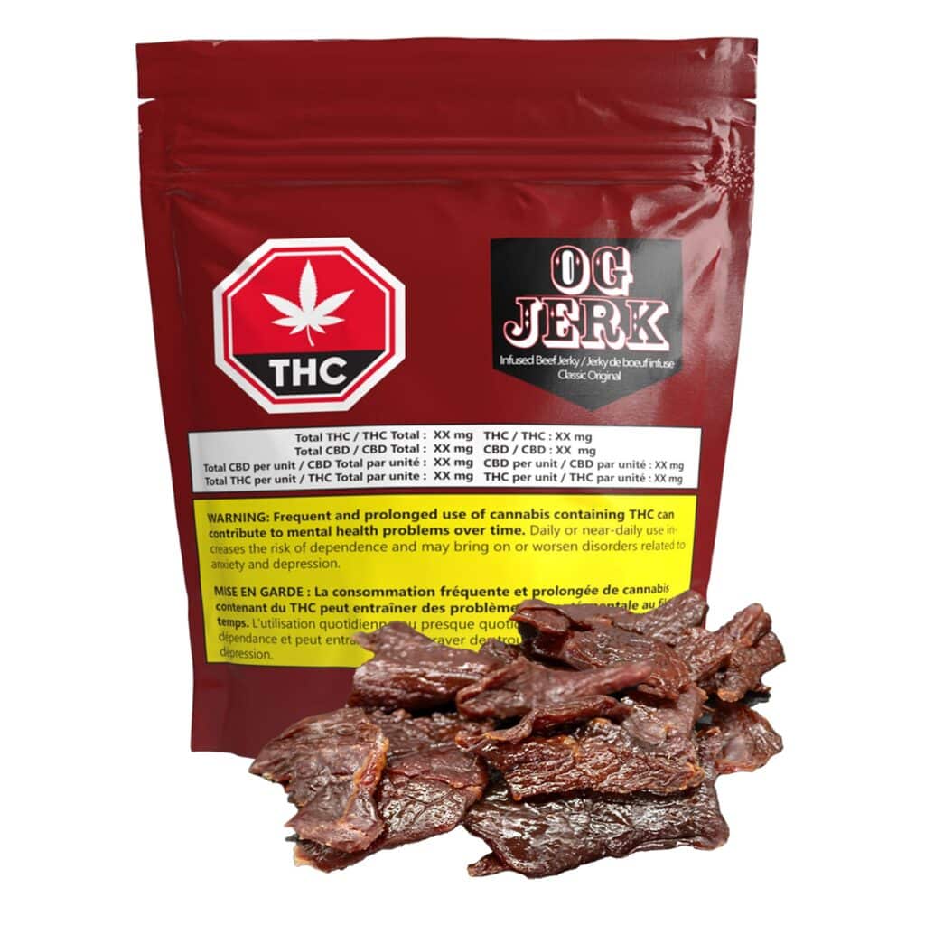Top Discreet Cannabis Products To Enjoy This Fall 4 THC infused beef jerky by OG Jerk on Mendo Medical
