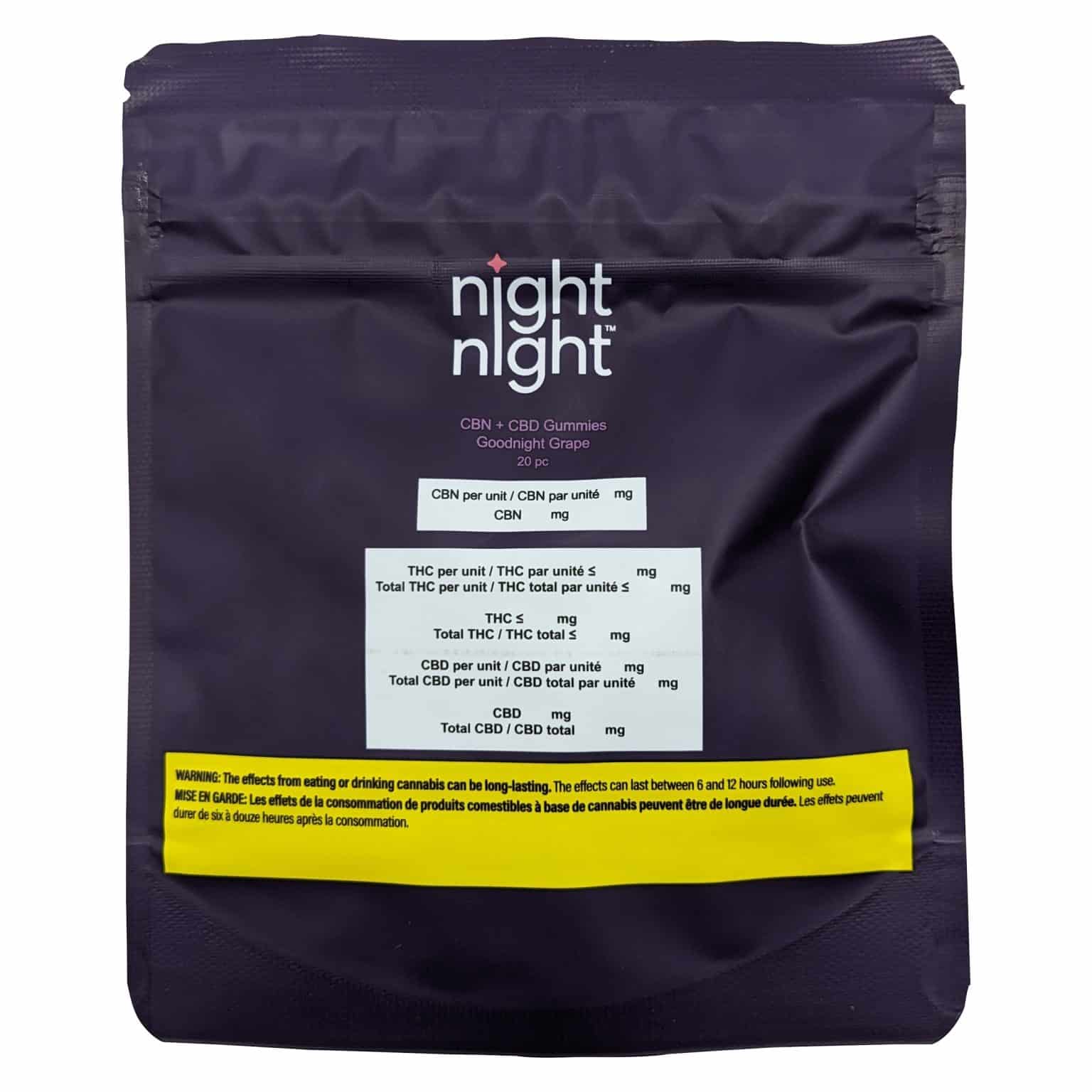 CBN+CBD Gummies – Goodnight Grape 2 CBN+CBD Gummies – Goodnight Grape - Image 2