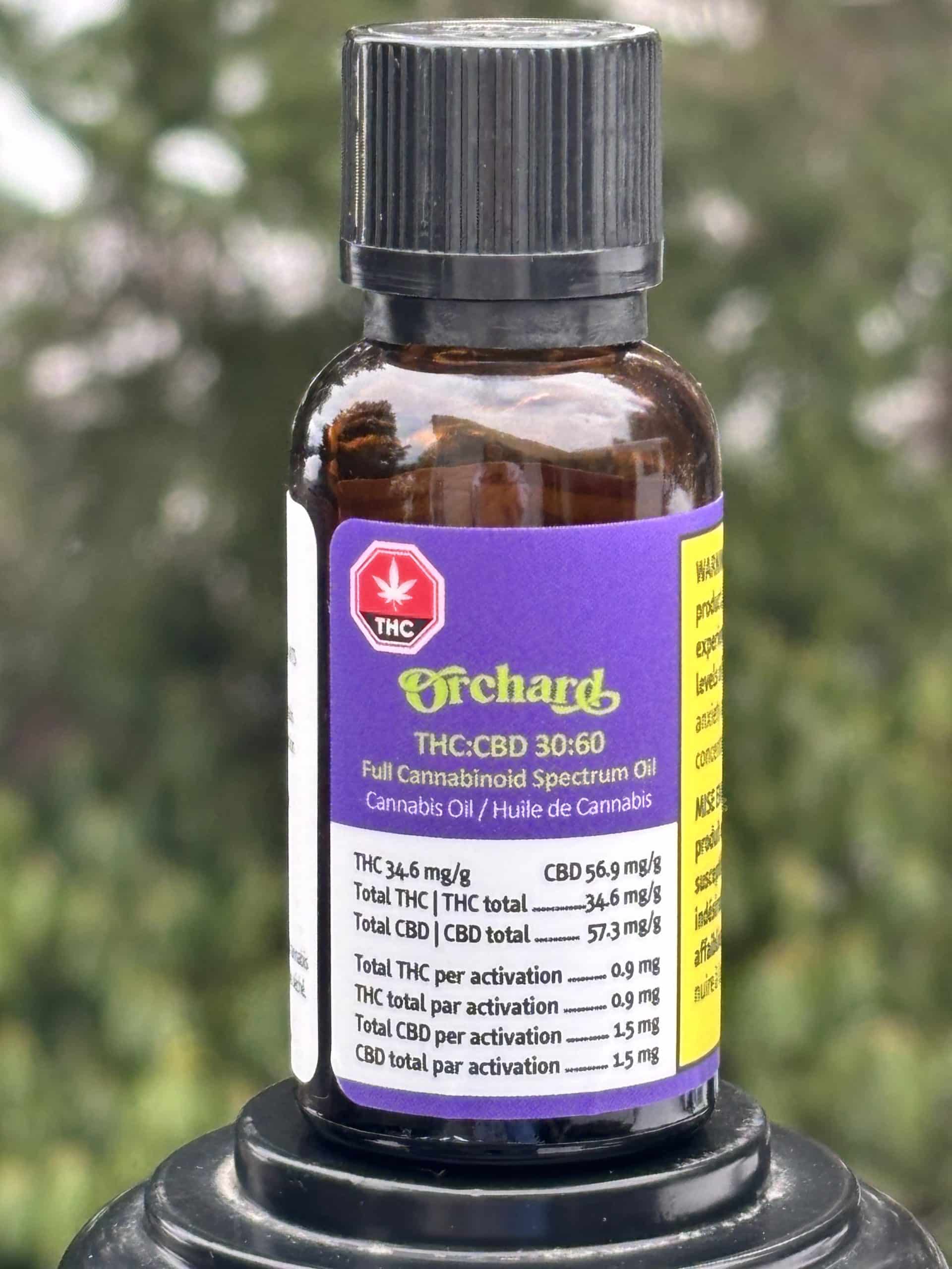 THC:CBD 30:60 Full Cannabinoid Spectrum Oil 2 THC:CBD 30:60 Full Cannabinoid Spectrum Oil - Image 2