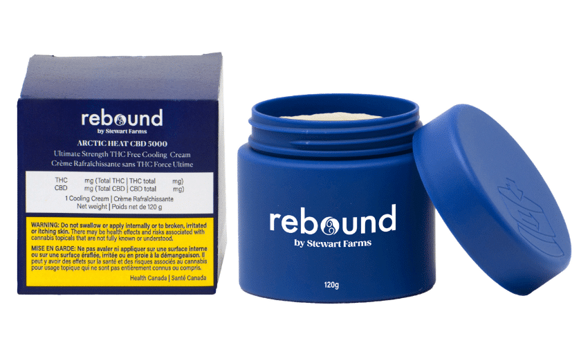 New Medical Cannabis Products at Mendo: October 22nd 2025 43 Arctic Heat CBD 5000 ultimate stength topical cream by Rebound Stewart Farms
