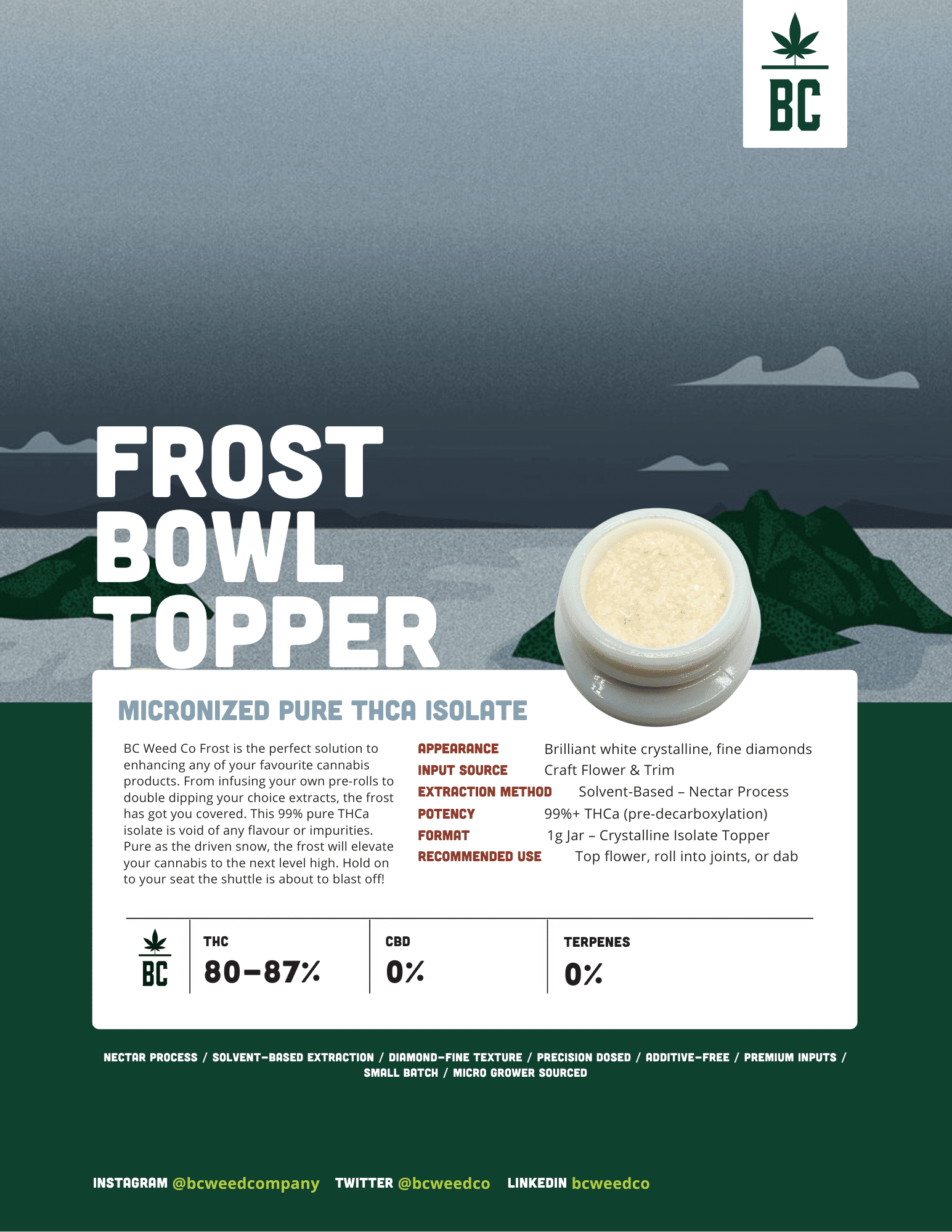 Frost - THCa Crystalline Isolate 2 Frost - THCa Crystalline Isolate - Image 2