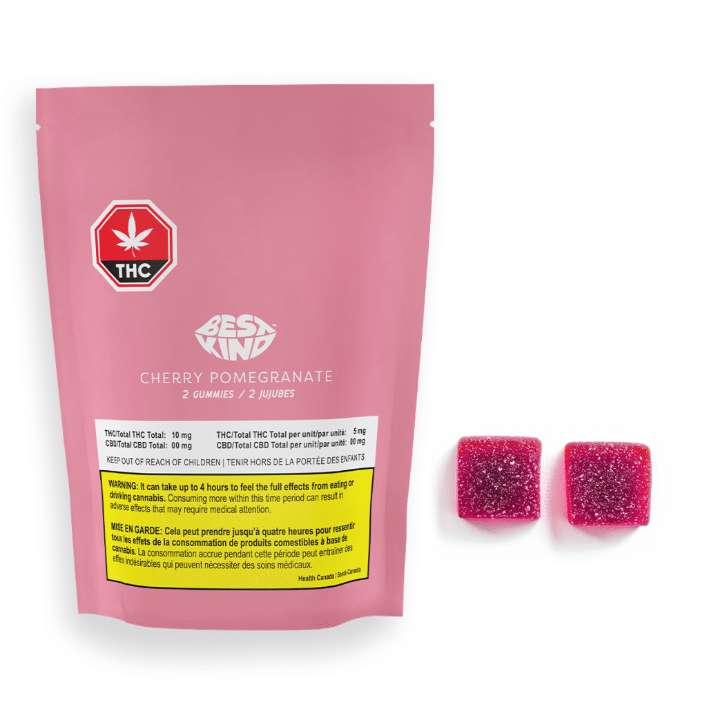 New Medical Cannabis Products at Mendo: July 16th 2025 6 Cherry pomegranate cannabis edibles from Best Kind