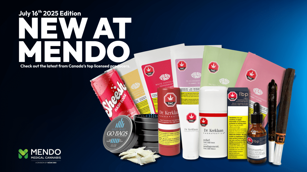 New medical cannabis products at Mendo for July 16th 2025