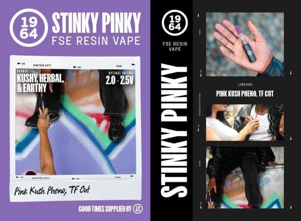 Stinky Pinky FSE Vape Cart - Image 4