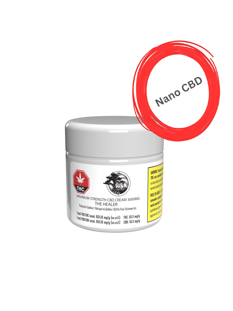 Buy Maximum Strength Nano CBD Cream 3000MG The Healer by Pure