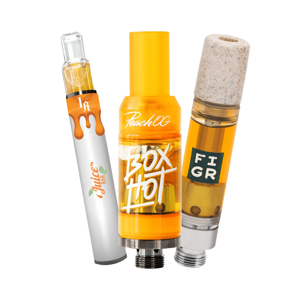 Various cannabis 510 vape carts