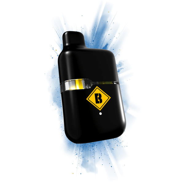 Blue Raspberry 80/20 Distillate/Live Rosin All-In-One Vape