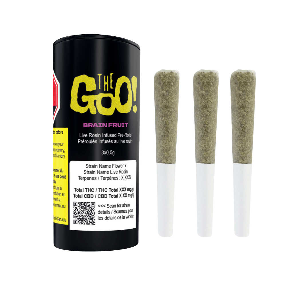 New Medical Cannabis Products at Mendo: May 13th 2026 26 Brain Fruit Pre Rolls The Goo!