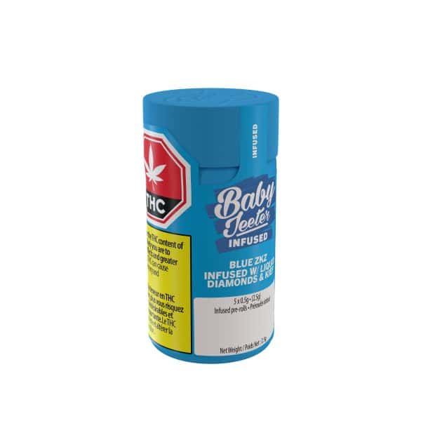 Baby Jeeter Infused Blue ZKZ Pre-rolls - Image 3