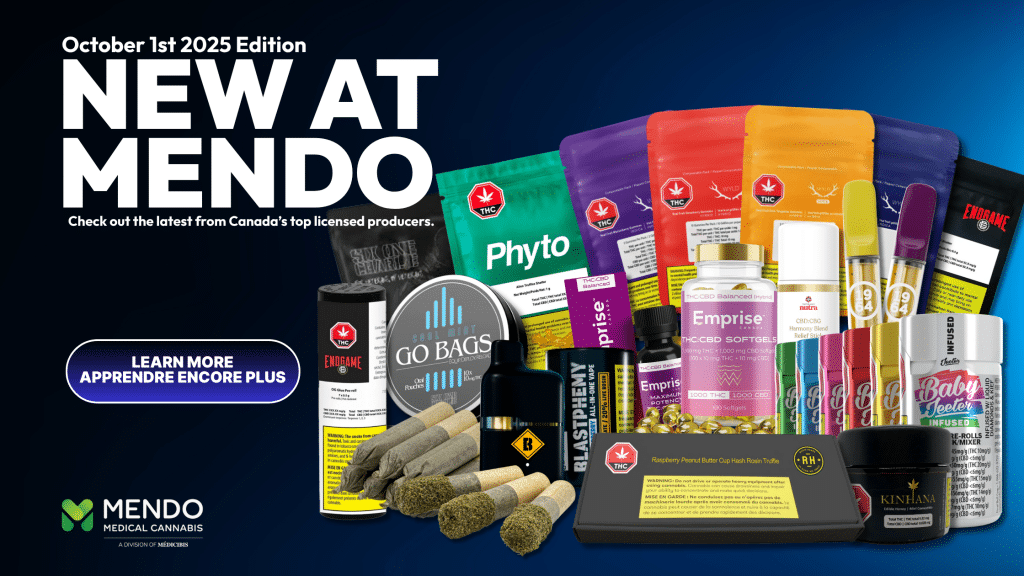 New Medical Cannabis Products At Mendo Medical October 1st 2025