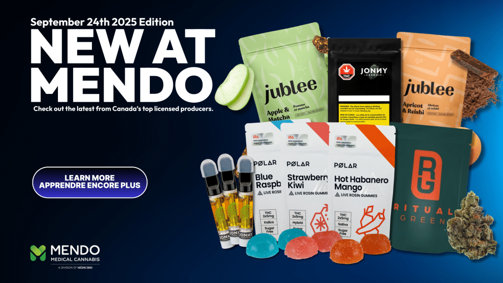 New Medical Cannabis Products At Mendo Medical September 24th 2025