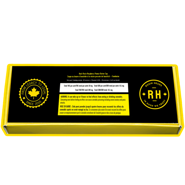 Baller Box - Hash Rosin Raspberry Peanut Butter Cups
