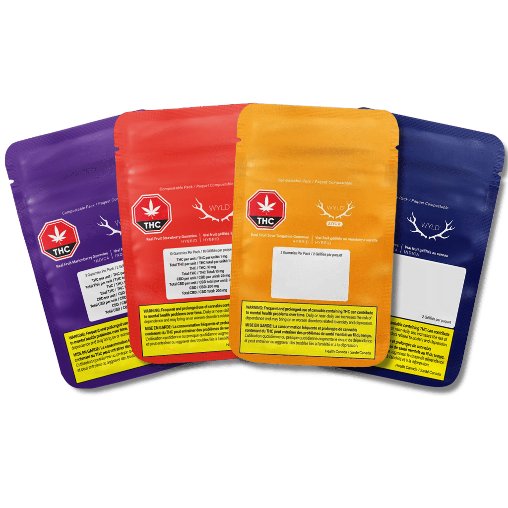 Wyld cannabis gummies at Mendo Medical