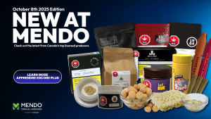 New Medical Cannabis Products At Mendo Medical October 8th 2025