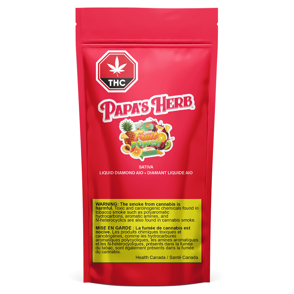 New Medical Cannabis Products at Mendo: October 22nd 2025 37 Fruit Punch 0.95g All-In-One-Vape by Papa's Herb