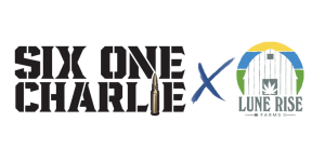 Six One Charlie X Lune Rise Farms Brand Collab Logo