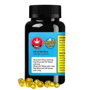 THC 10 Softgels 50-Pack by Glacial Gold