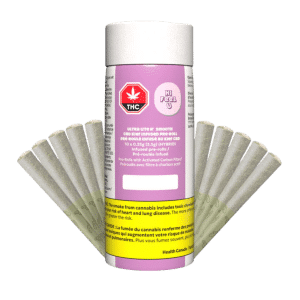 Ultra Lite N' Smooth CBD Kief Infused Pre-rolls 10x0,35g by HifeelU (Pack+product)