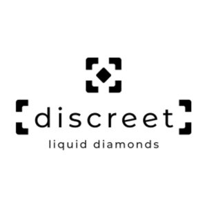 Discreet logo black