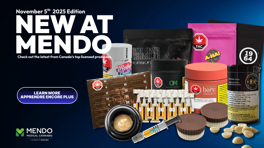 New Medical Cannabis Products At Mendo Medical November 5th 2025