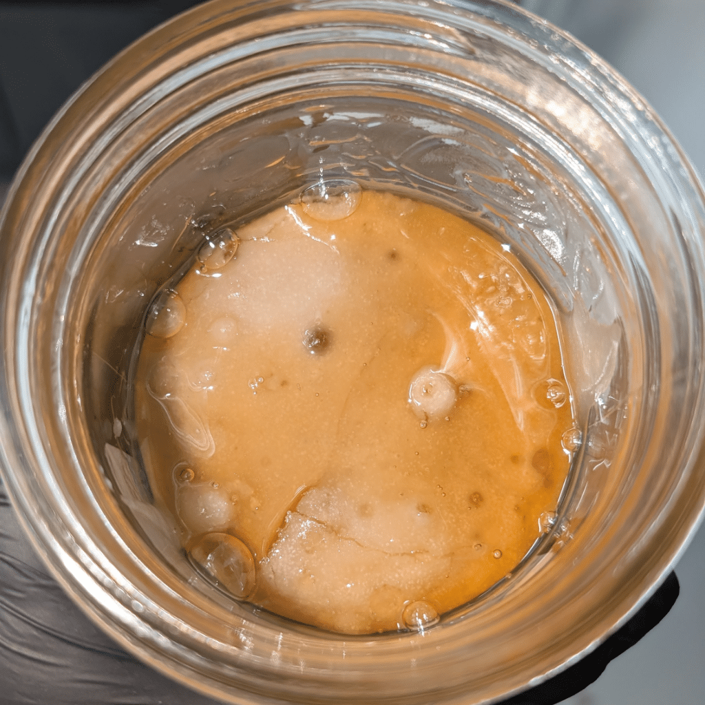 Zoap - 73u Live Rosin 2 Zoap - Rosin Jar - 1Above - pre-whip