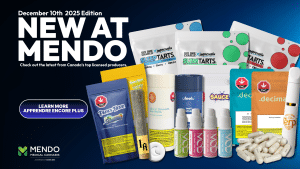 New Medical Cannabis Products At Mendo Medical December 10th 2025
