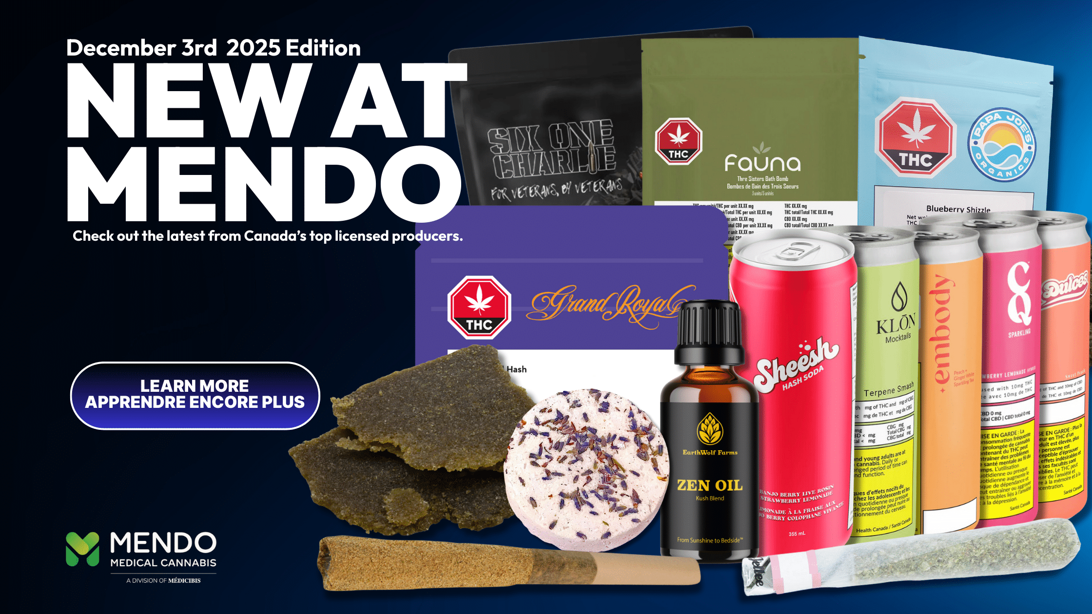 Top New Medical Cannabis Products for December 3rd 2025