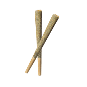 Diamond Infused 2x1g Pre-rolls by November Rain (1)