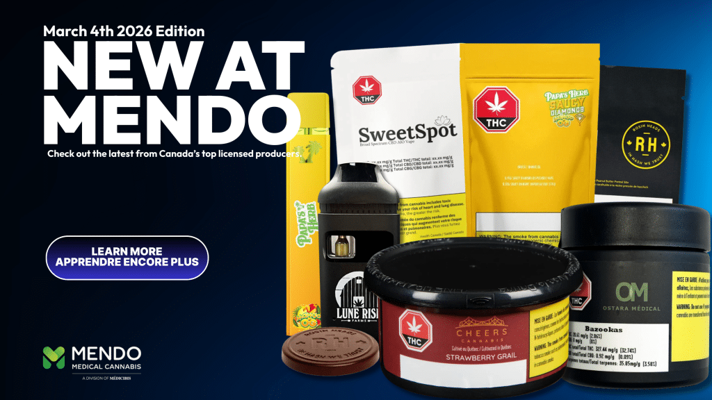 New Medical Cannabis Products At Mendo Medical March 4th 2026