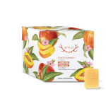 Real Fruit Peach 3:1 CBD:THC Hybrid Gummies 10 pack by Wyld