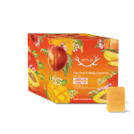 Real Fruit Sour Peach Mango 3:1 CBG:THC Sativa Gummies 10 pack by Wyld