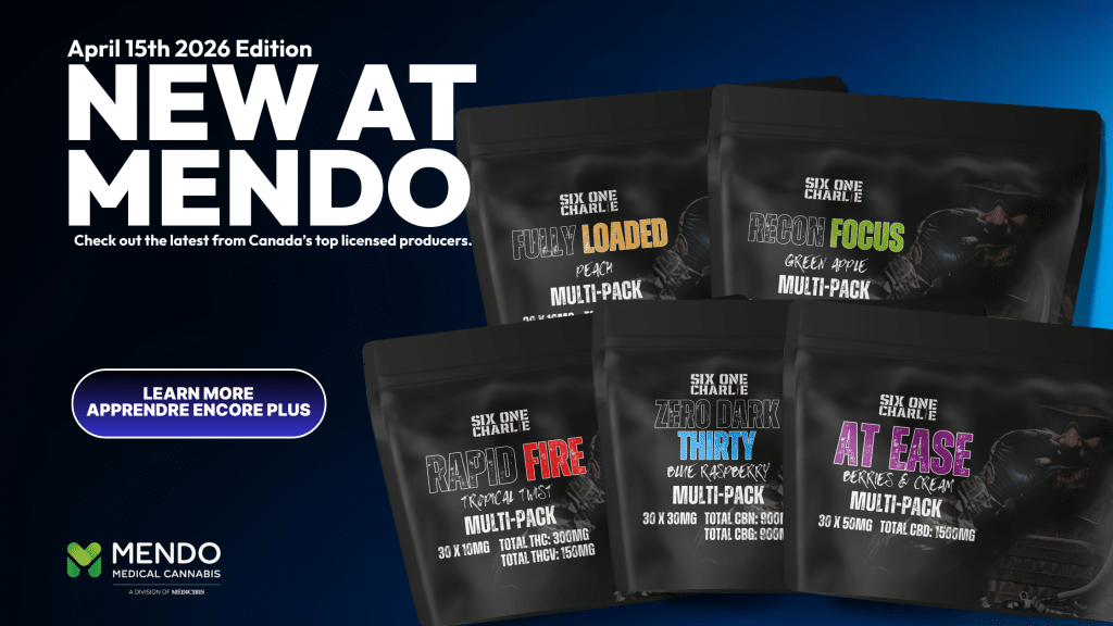 New Medical Cannabis Products At Mendo Medical April 15th 2026