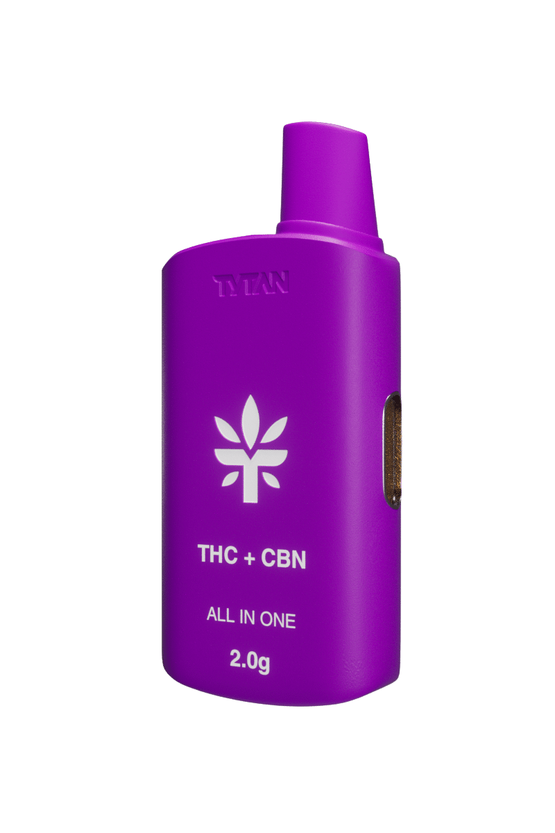 Grape Galaxy 3:2 THC:CBN Chill All In One Vape 2g by Tytan Product