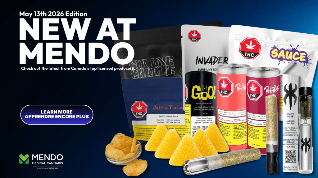 New Medical Cannabis Products At Mendo Medical May 13th 2026