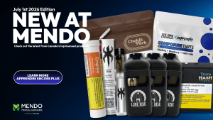 New Medical Cannabis Products at Mendo Medical July 1st 2026