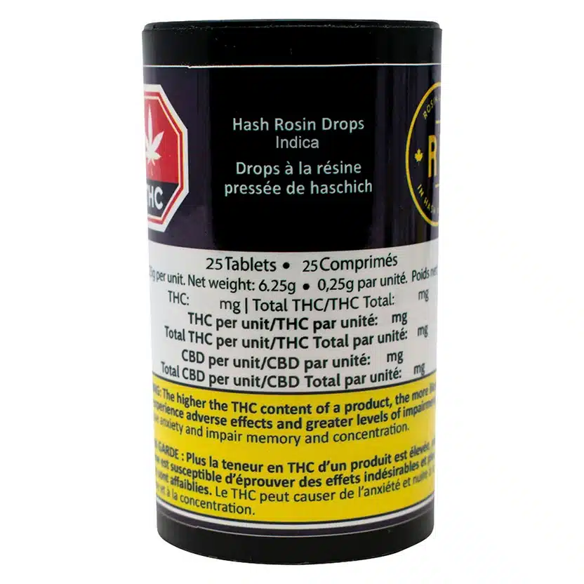 Hash Rosin Drops Indica – Modified Gas 2 Hash rosin drop packaging Rosin Head