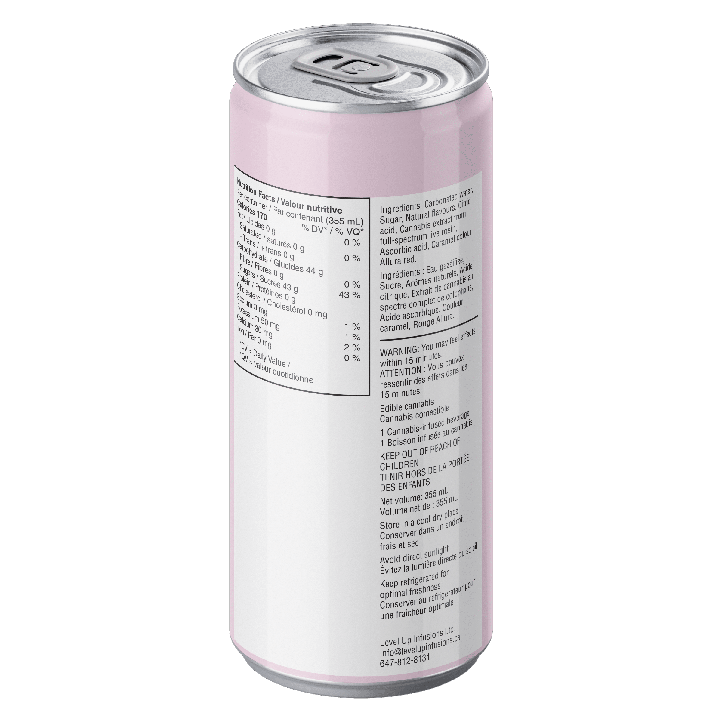 Full Spectrum Live Rosin Cream Soda 2 Live Rosin Cream Soda by Impromptu Full Spectrum (Back)