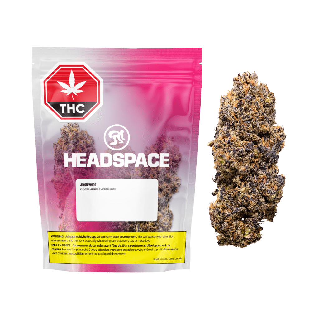 New Medical Cannabis Products at Mendo: August 5th 2026 19 Lemon Whips 14g by HEADSPACE (Product+Package)