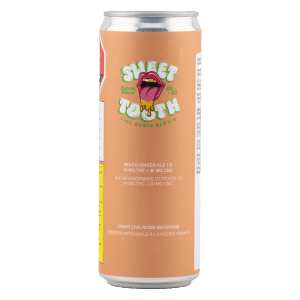 Peach Gingerale 1 2 THC CBG by Sweet Tooth