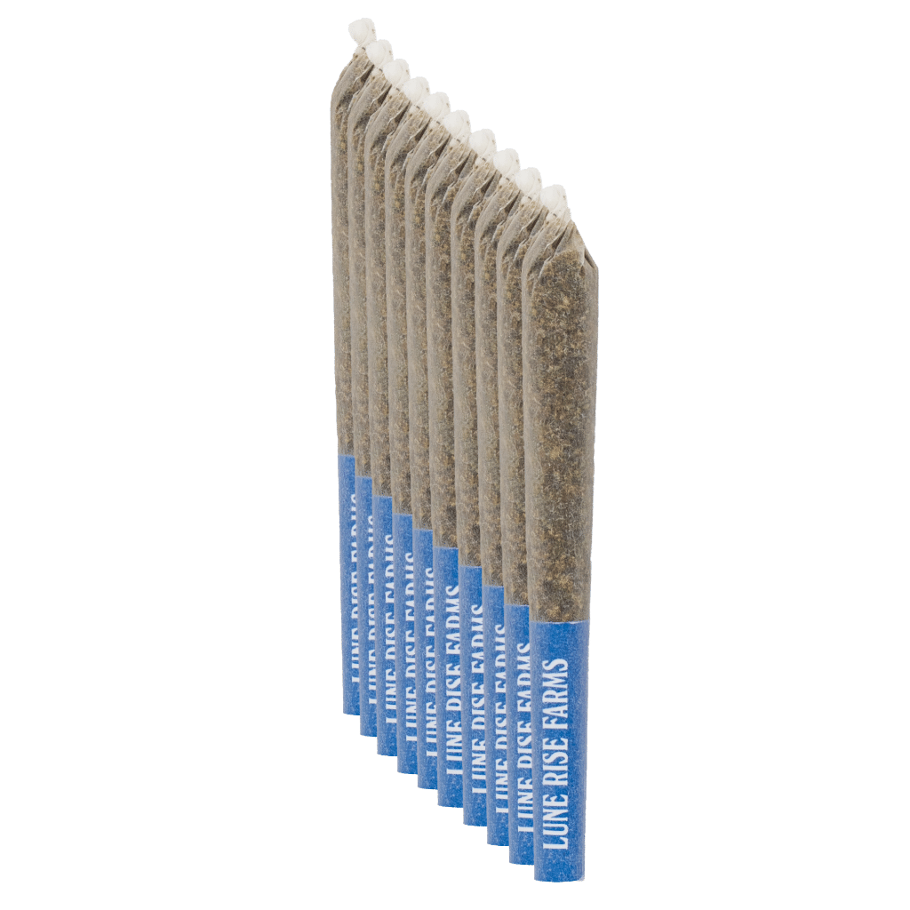 New Medical Cannabis Products at Mendo: July 28th 2026 19 Peanut Butter Breath 10x0.5g Prerolls by Lune Rise Farms Product