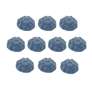 Sour Blue Raspberry Gummies 10 pack by Lite Label Product